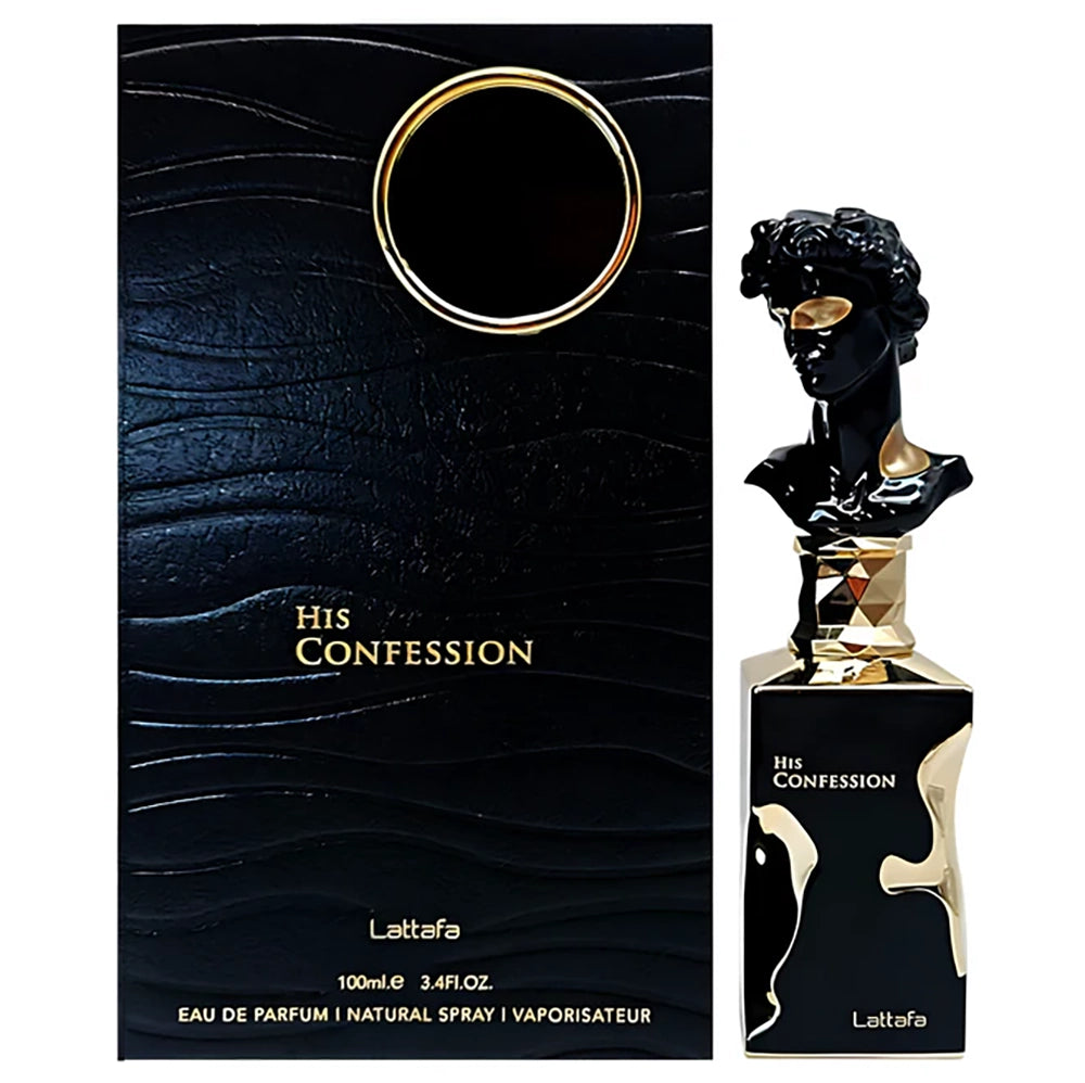 Lattafa His Confession 3.4 Oz Eau de Parfum