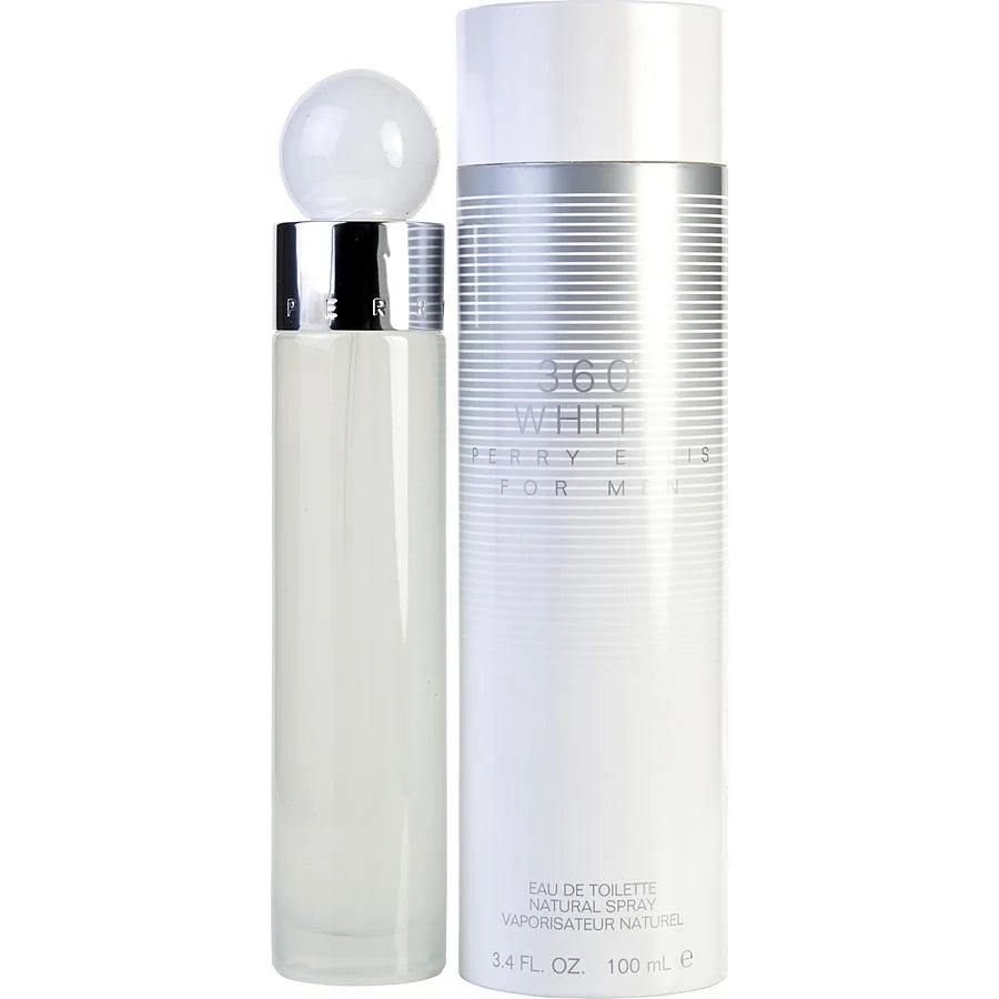 Perry Ellis 360 White Men 3.4 Oz Eau De Toilette
