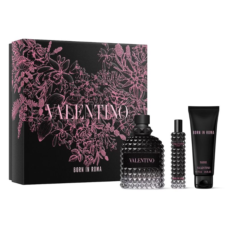 Valentino Uomo Born in Roma Gift Set (3 Pieces)