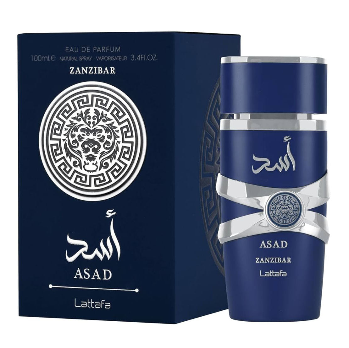 Lattafa Asad Zanzibar 3.4 Oz Eau de Parfum