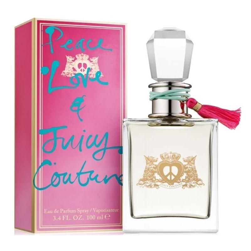 Juicy Couture Peace & Love 3.4 Oz Eau De Parfum