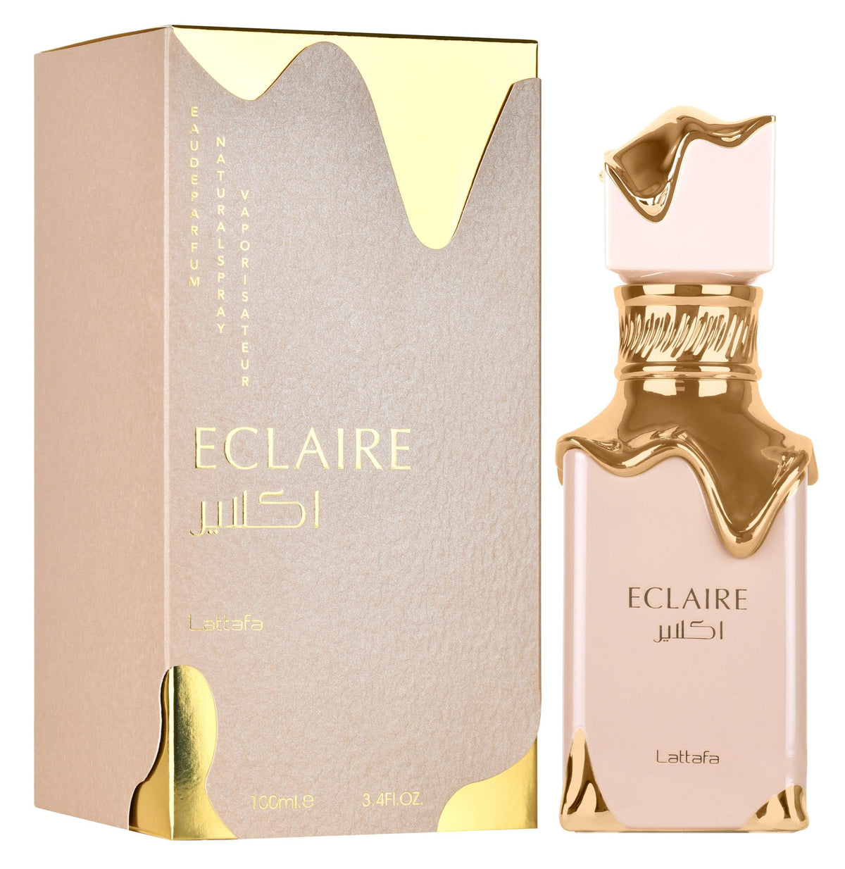 Lattafa Eclaire 3.4 Oz Eau de Parfum