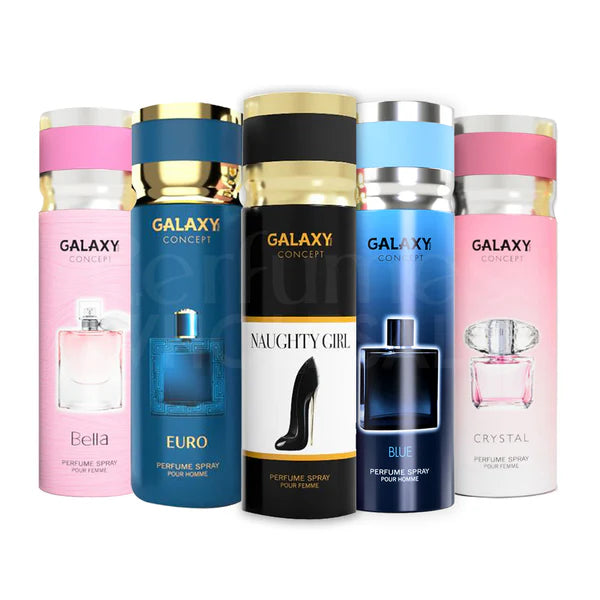 Box of 96 Pieces | Galaxy Plus Concept Body Spray for Men/Women 200ml Wholesale