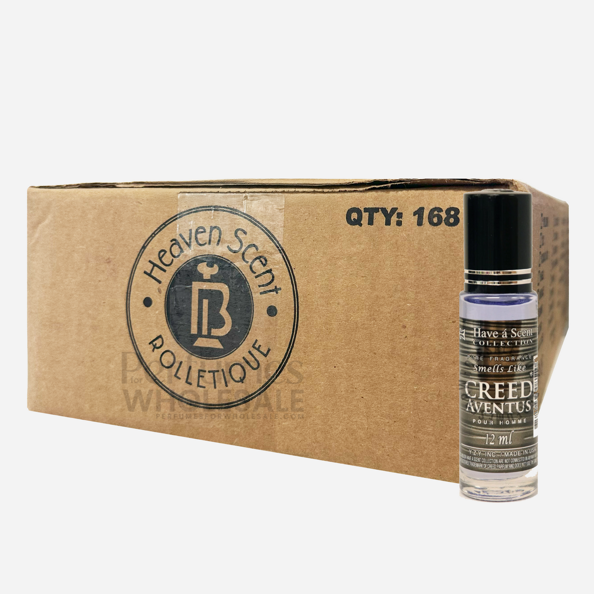 Box of 168 Pieces | Have a Scent Collection Wholesale Creed Roll On Oils 12ml