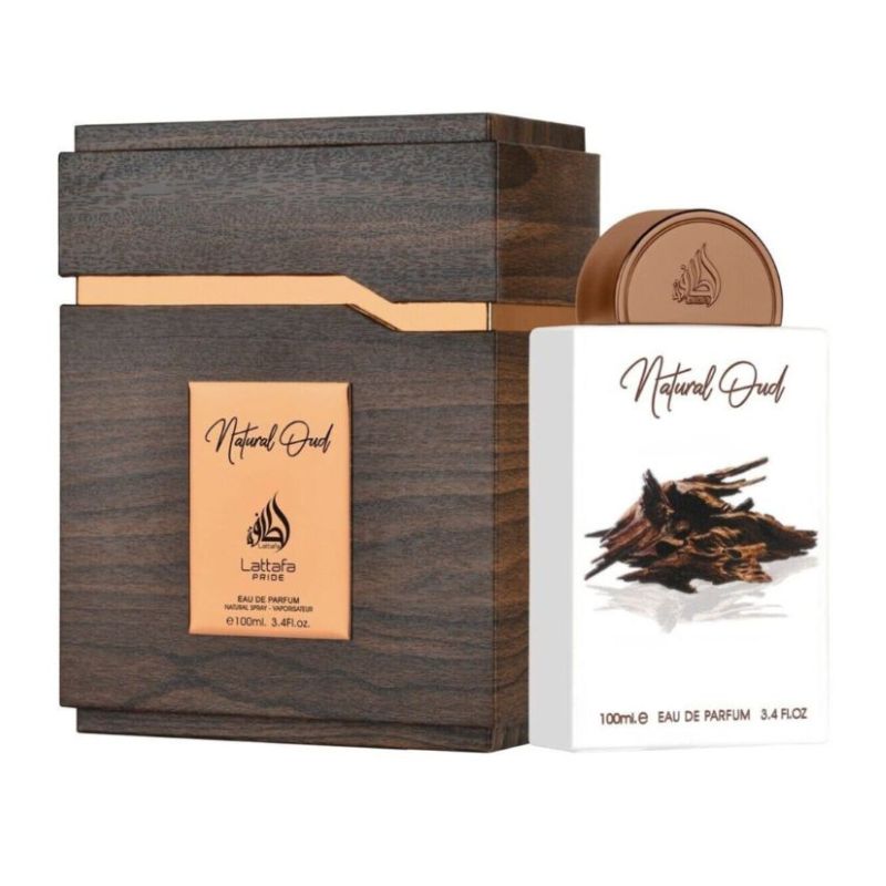 Lattafa Natural Oud 3.4 Oz Eau de Parfum