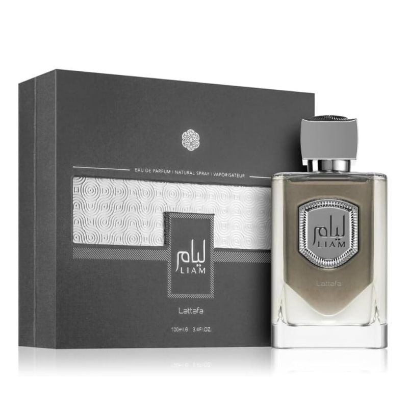 Lattafa Liam Grey 3.4 Oz Eau De Parfum
