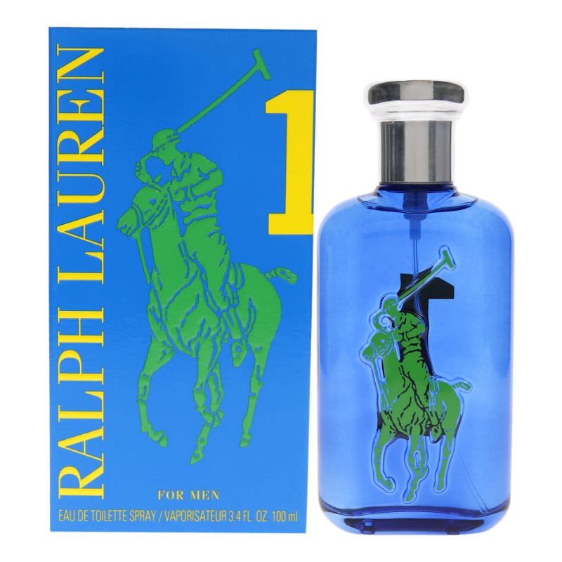 Ralph Lauren Polo Big Pony #1 Blue 3.4 Oz Eau De Toilette