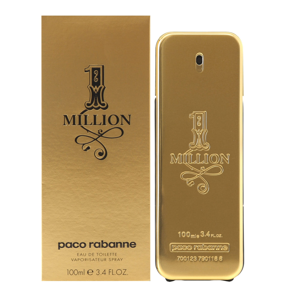 Rabanne One Million 3.4 Oz Eau De Toilette