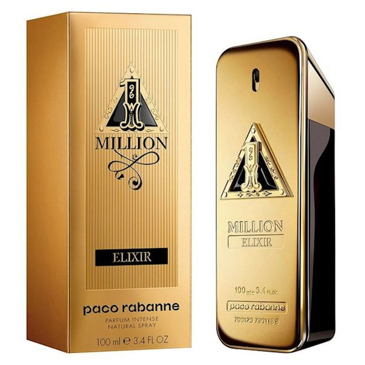 Rabanne One Million Elixir 3.4 Oz Parfum Intense