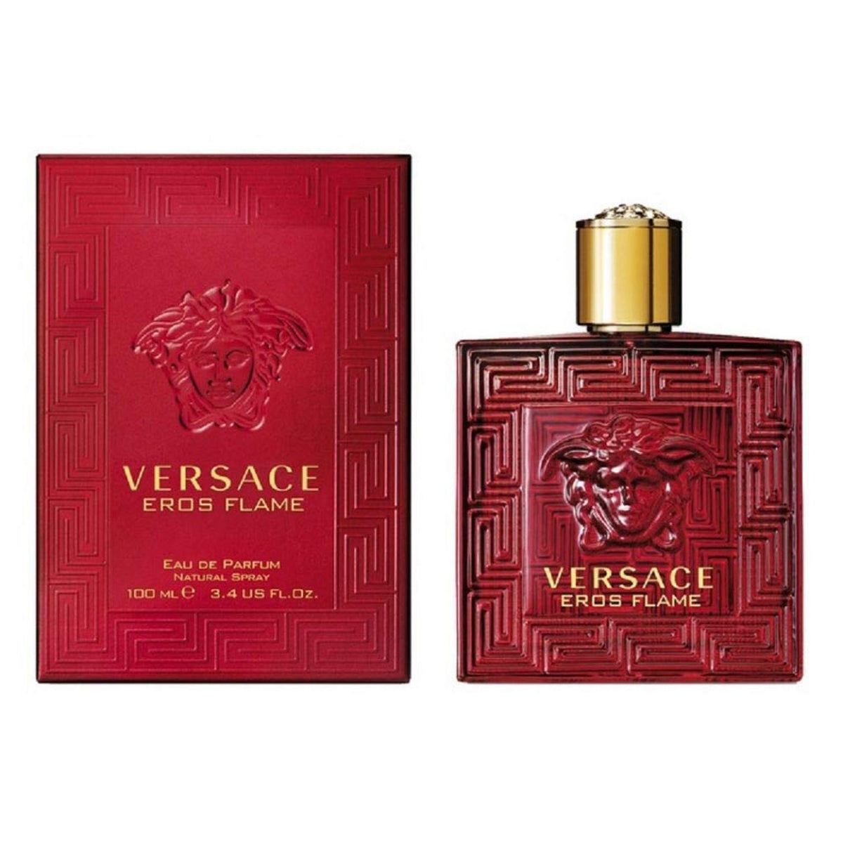Versace Eros Flame Men 3.4 Oz Eau de Parfum